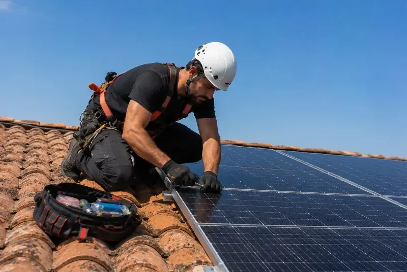 Maintenance et monitoring de panneaux solaires à Saint-Nazaire-sur-Charente